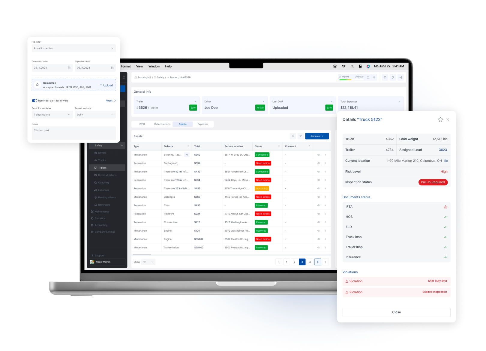 Truckin Tolls & Bypass integrations - Bring toll and bypass costs into settlements, accounting and reports.
